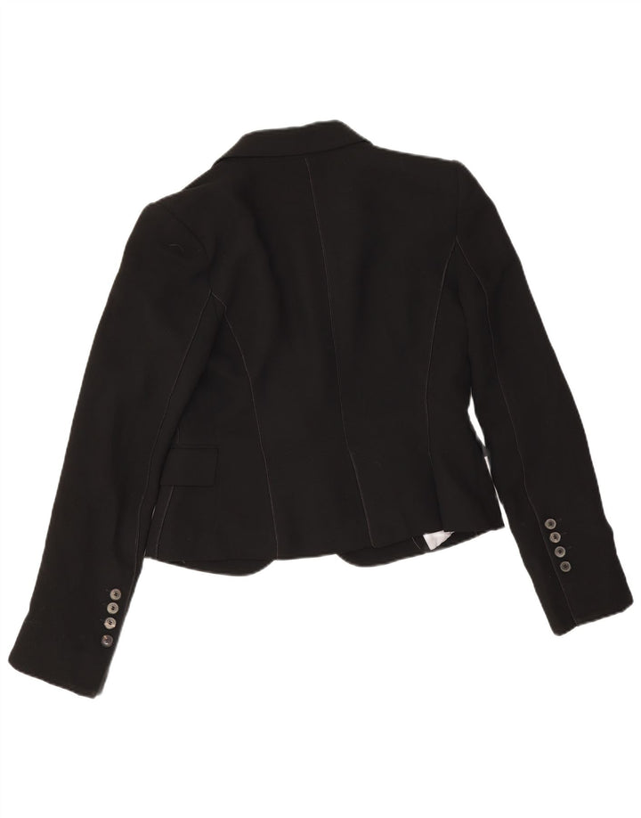 Zara Chaqueta Blazer De 1 Botón para Mujer EU 38 Small Black