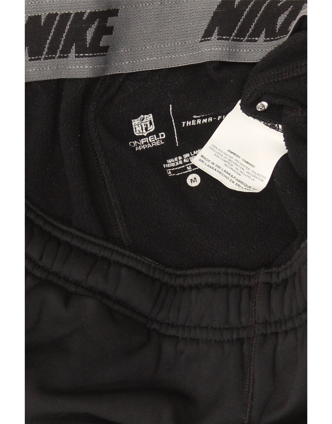 Pantalón De Chándal Nike Therma-Fit Hombre Mediano Negro Poliéster