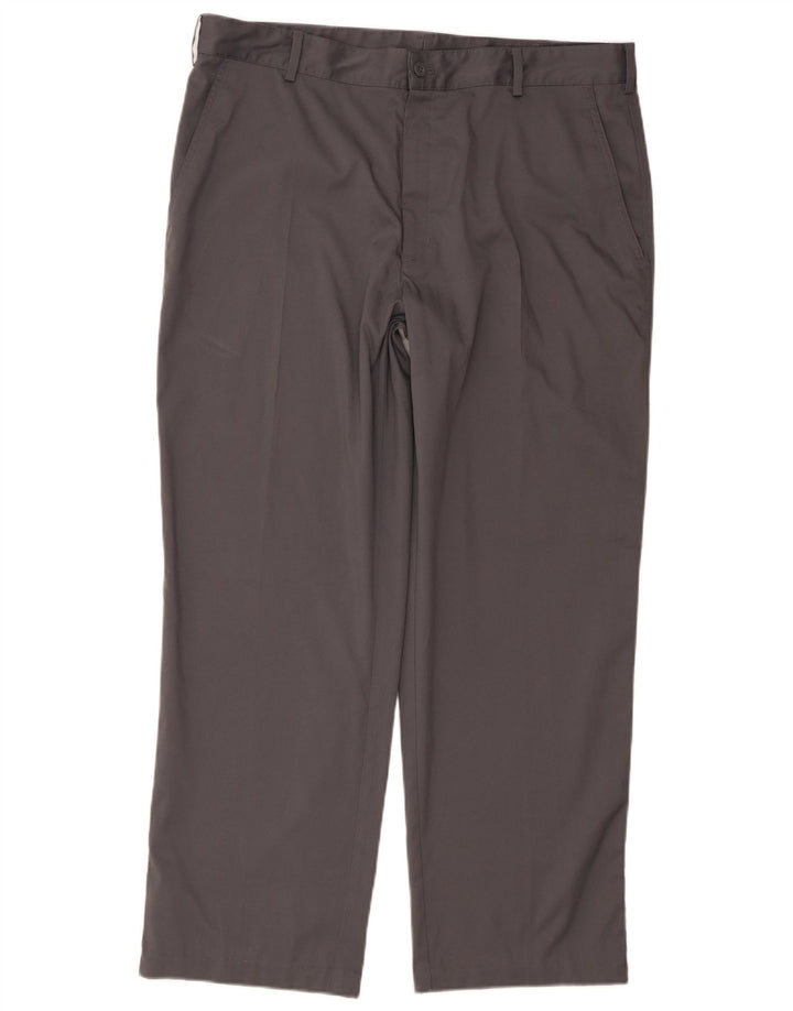 Pantalón chino recto Dri Fit para hombre Nike W36 L30 Poliéster gris