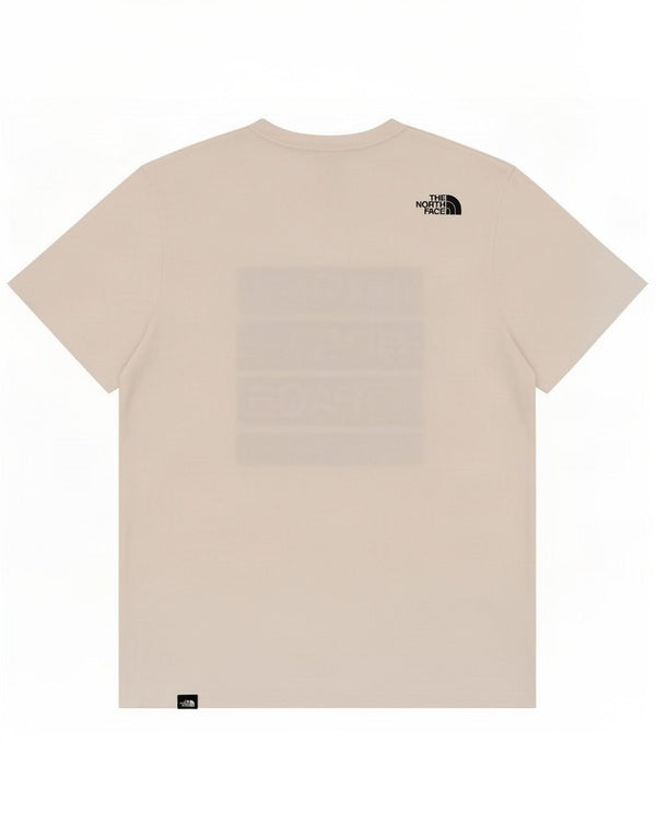 The North Face Camiseta gráfica para hombre Top Medium White Cotton