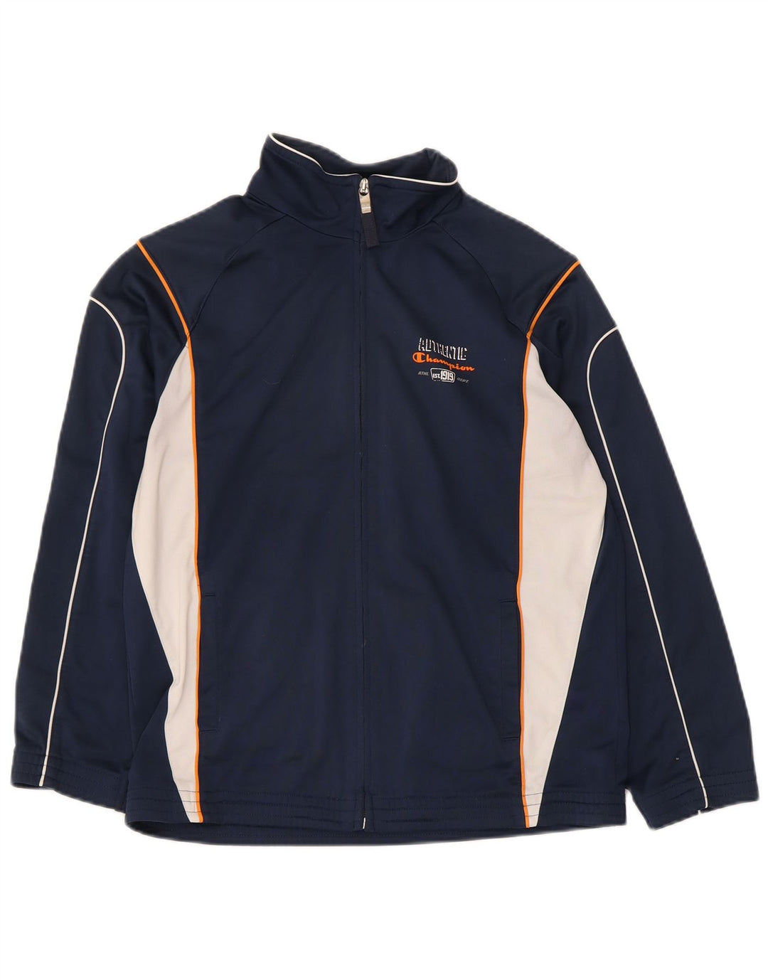 Champion Chaqueta de chándal para mujer UK 40 Medium Azul marino Colorblock