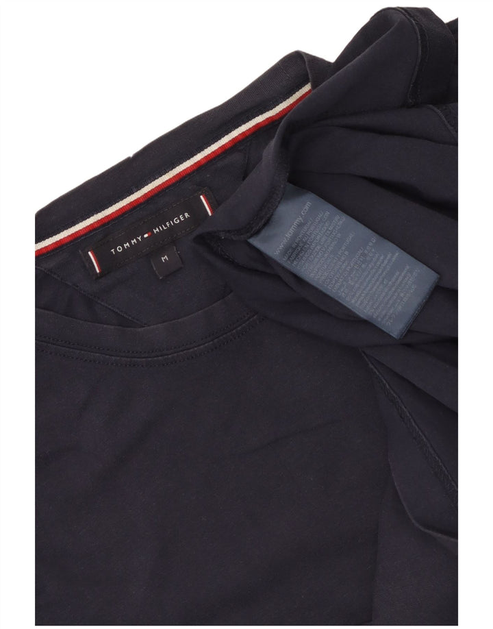 Camiseta Tommy Hilfiger Hombre Top Medium Azul Marino Algodón