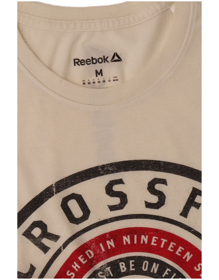 Camiseta Reebok Graphic para hombre Top Medium White