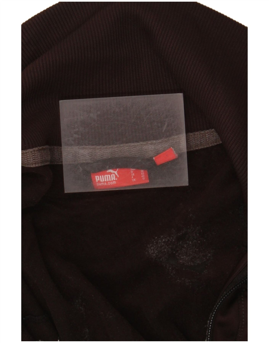 PUMA Chaqueta superior de chándal gráfico para mujer UK 12 Medium Black