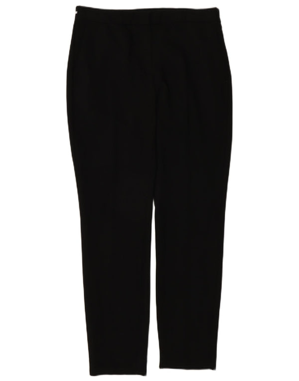 Zara Mujer Pantalones Chinos Slim Small W26 L26 Negro