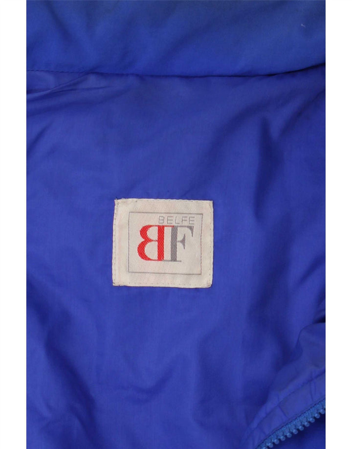 Belfe Chaqueta Acolchada Hombre IT 50 Grande Poliéster Azul
