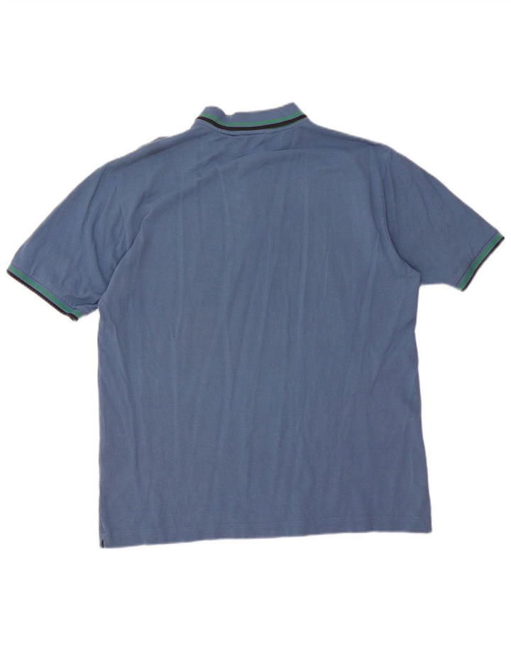 Kappa Polo Hombre XL Algodón Azul