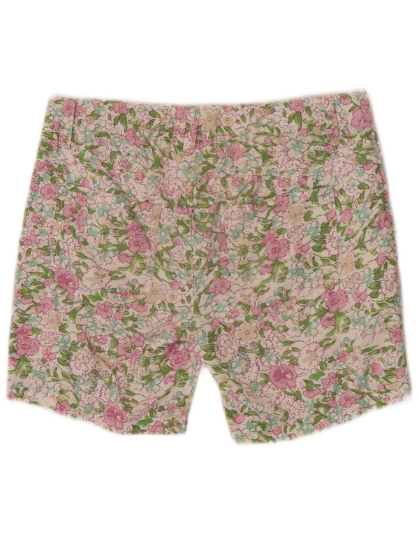 Benetton Shorts Casuales para Niña 11-12 Años 2XL W29 Multicolor Floral