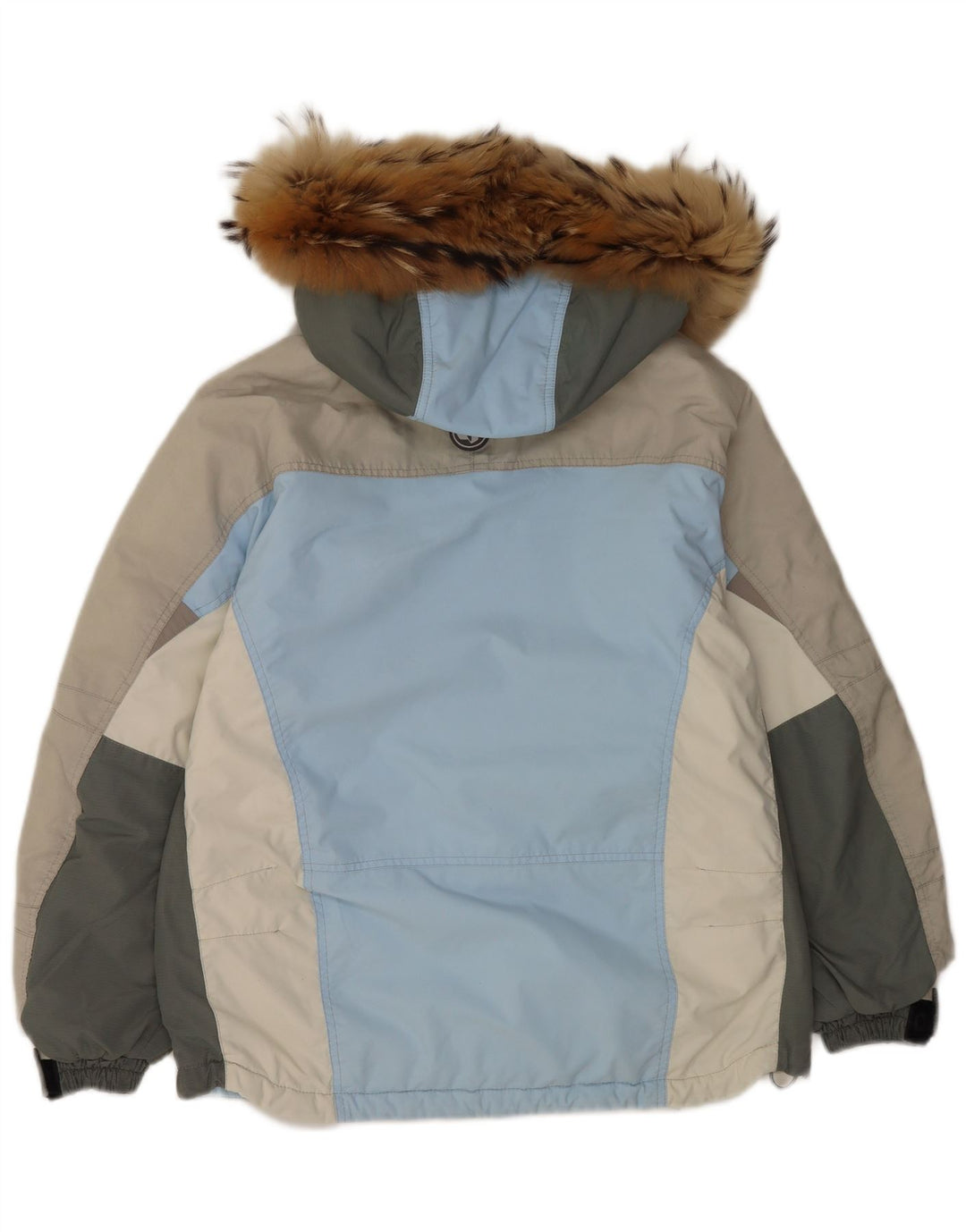 Chaqueta de esquí con capucha Colmar Mujer IT 44 Poliamida color block azul medio