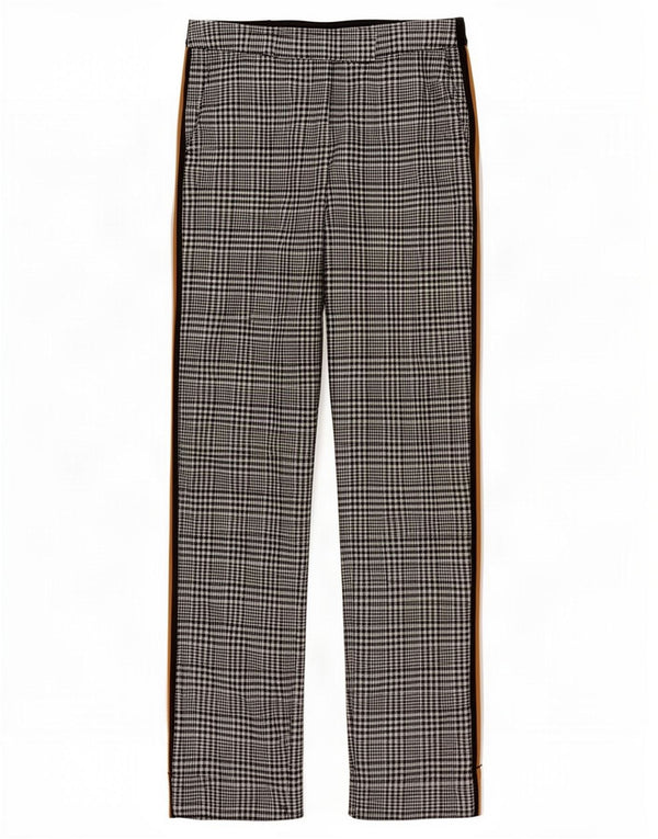 Marks & Spencer Pantalones de traje para mujer UK 12 Medium W30 L26 Black Plaid