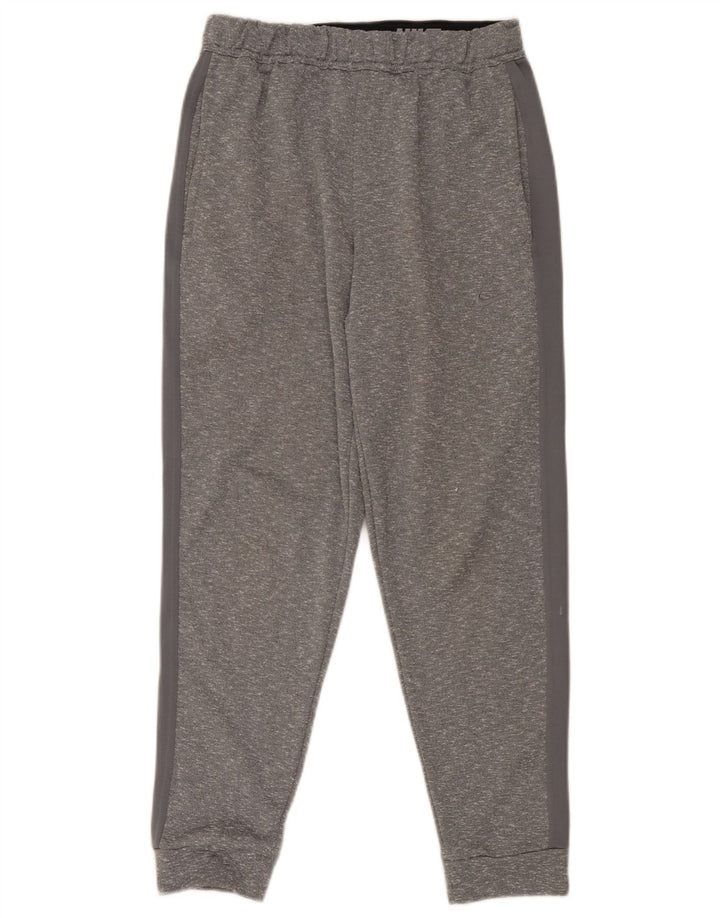 Nike Hombre Dri Fit Chándal Pantalones Joggers Pequeño Gris Moteado Poliéster