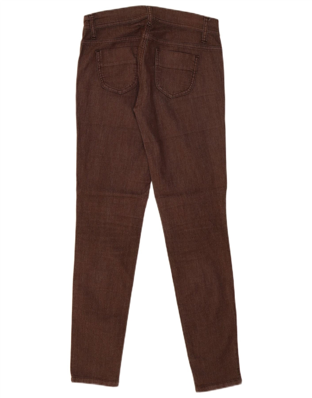 BENETTON Womens Slim Jeans W26 L29 Brown Cotton