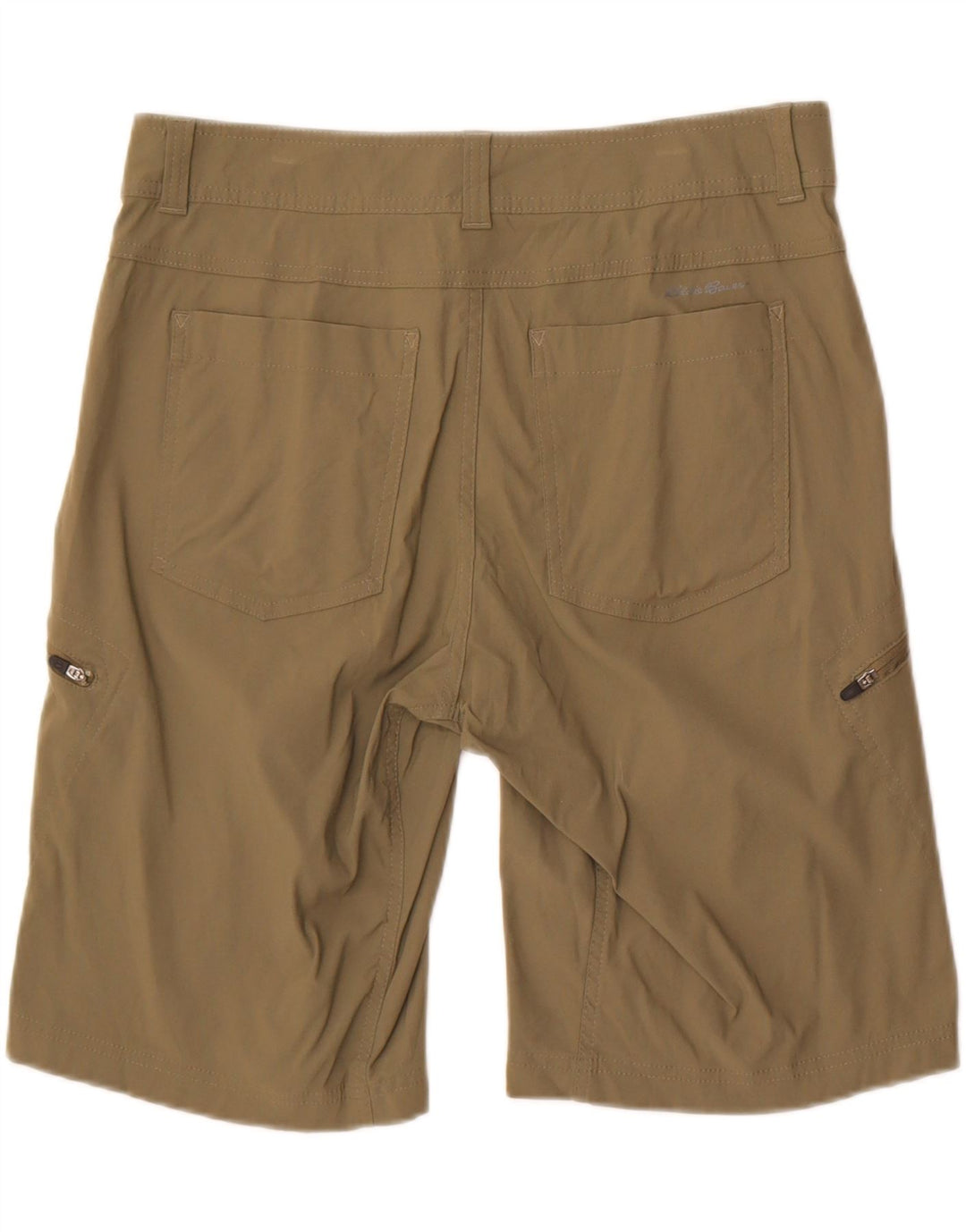Eddie Bauer Pantalones cortos cargo para hombre W34 Nylon caqui grande