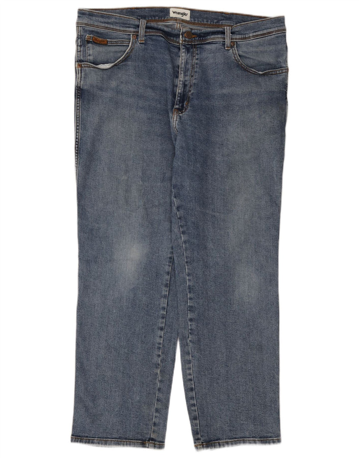 Wrangler Vaqueros Rectos Texas Para Hombre W40 L30 Algodón Azul
