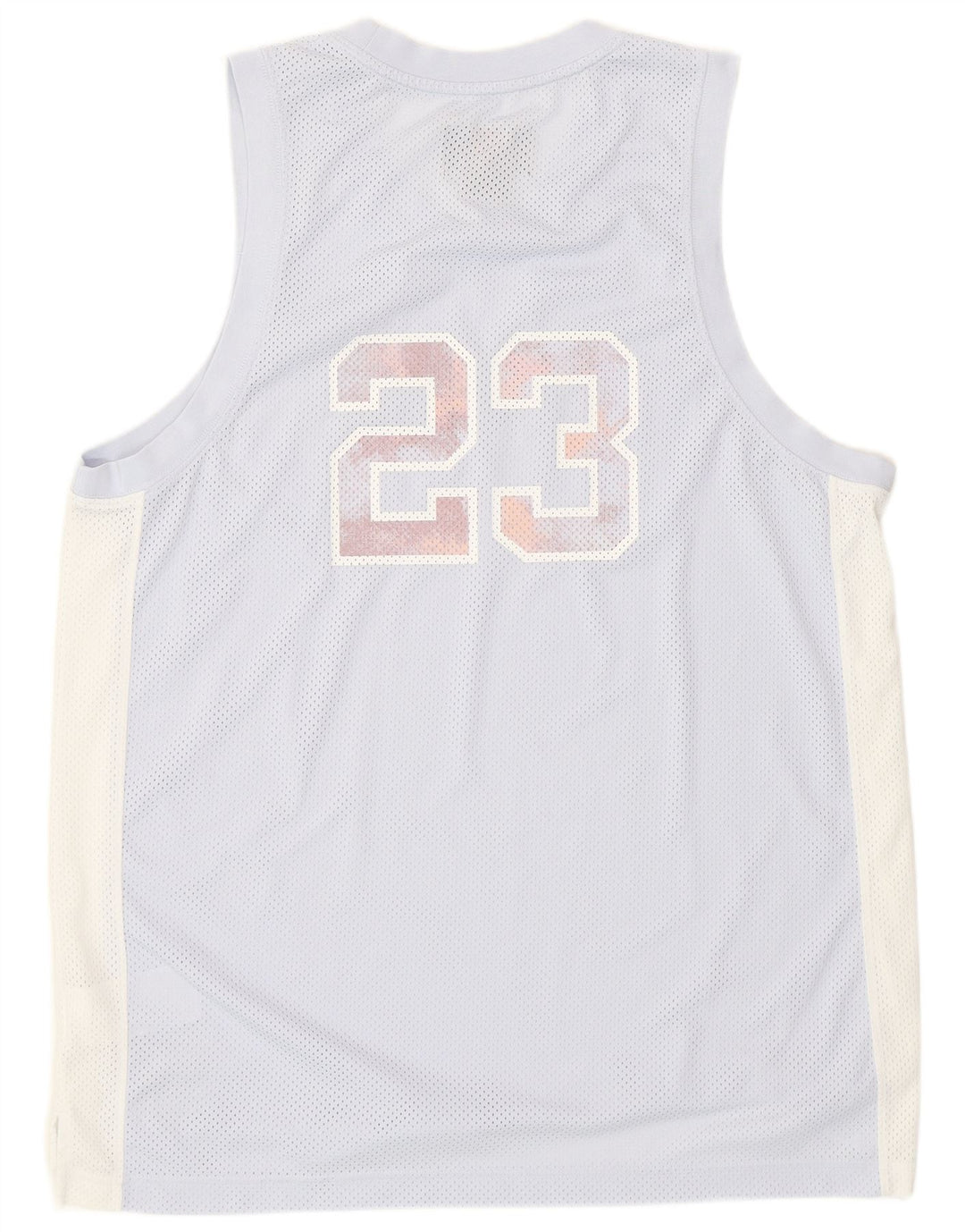 Jordan - Camiseta sin mangas con gráfico para hombre, talla grande, poliéster color block azul