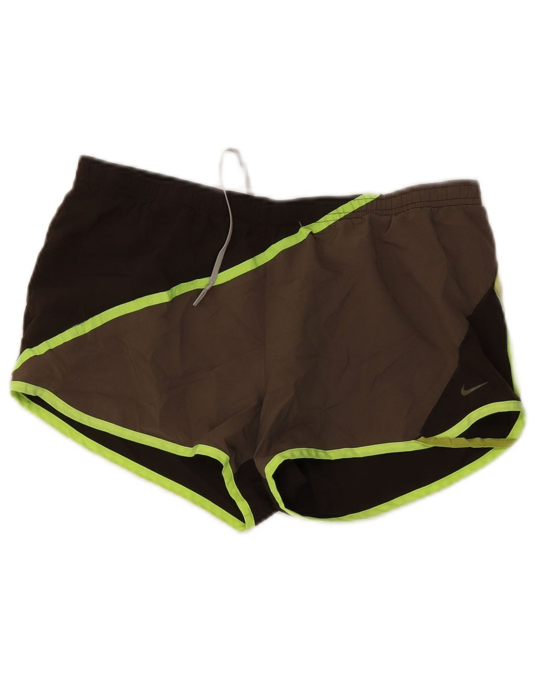 Pantalón corto deportivo Nike Dri Fit para hombre Marrón medio Colorblock Poliéster