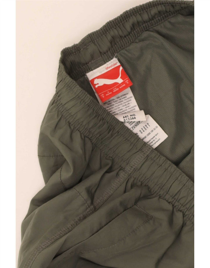 Puma Pantalones De Chándal Gráficos Para Hombre Pequeño Poliéster Caqui