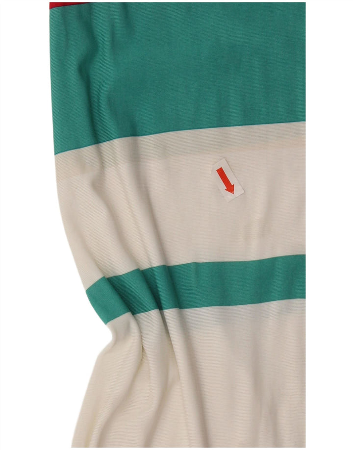 Byblos Vestido básico sin mangas para mujer UK 40 Pequeño multicolor a rayas