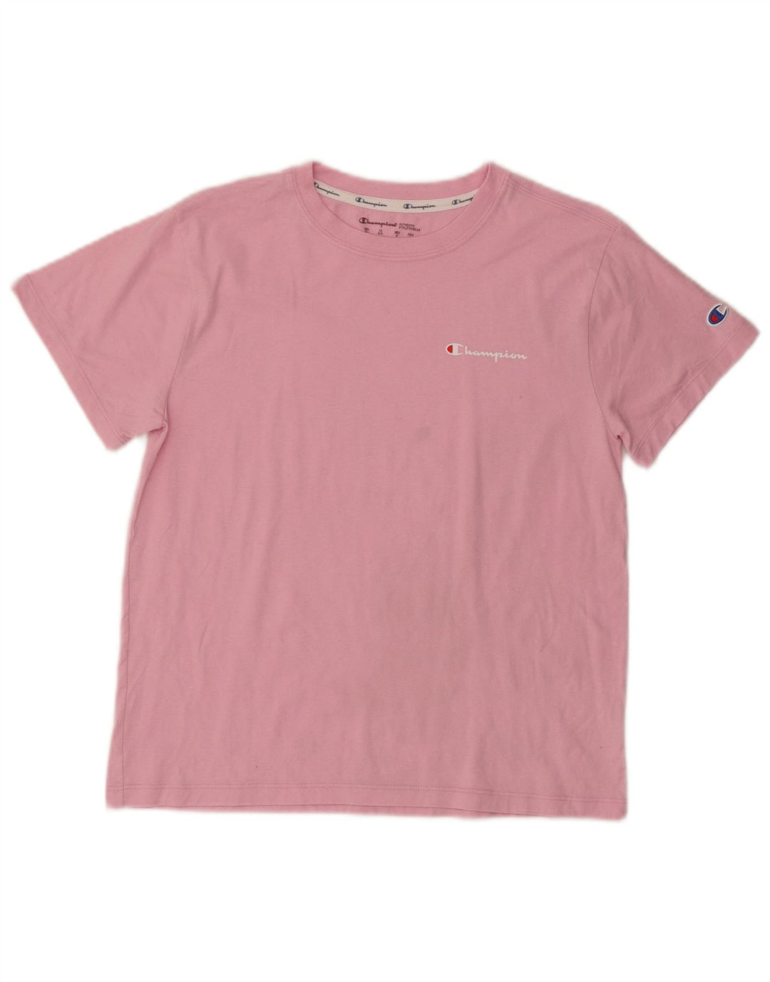 Champion Camiseta para mujer Top UK 12 Medium Pink Cotton