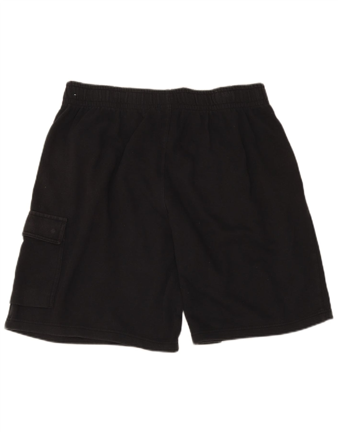 Nike Pantalones cortos deportivos para hombre XL Algodón negro