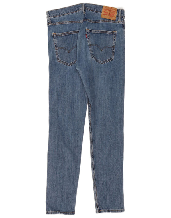 Levi's Hombre 512 Slim Tapered Jeans W32 L32 Algodón Azul