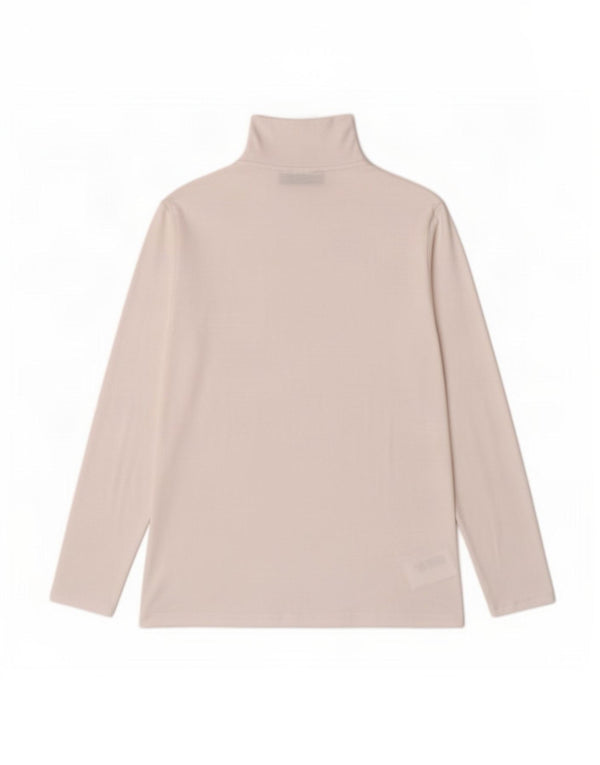 Marks & Spencer Camiseta de manga larga para mujer UK 44 Grande Algodón blanco