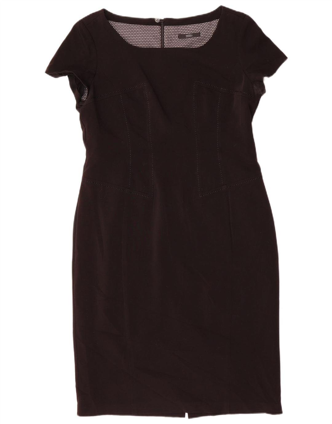 Marks & Spencer Vestido tubo para mujer UK 44 Grande Poliéster negro