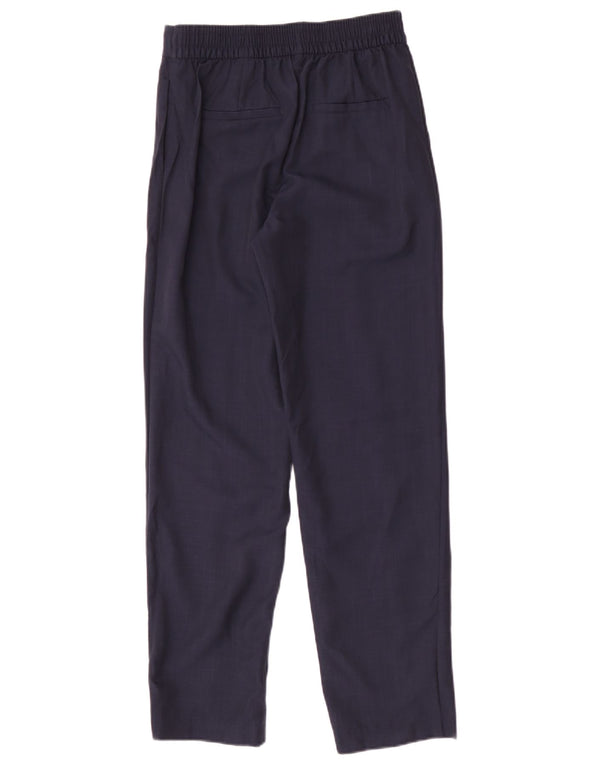 Marks & Spencer Pantalones Casuales para Mujer UK 8 Small W26 L29 Azul Marino