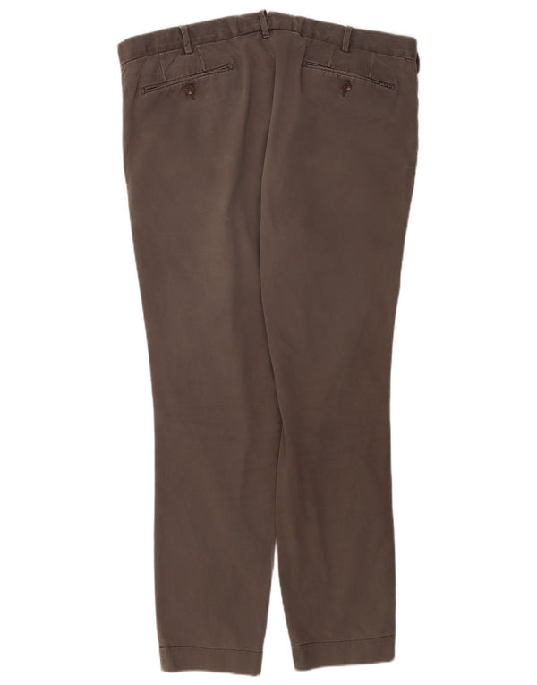 Polo Ralph Lauren Pantalones de traje ajustados para hombre W36 L29 Algodón gris
