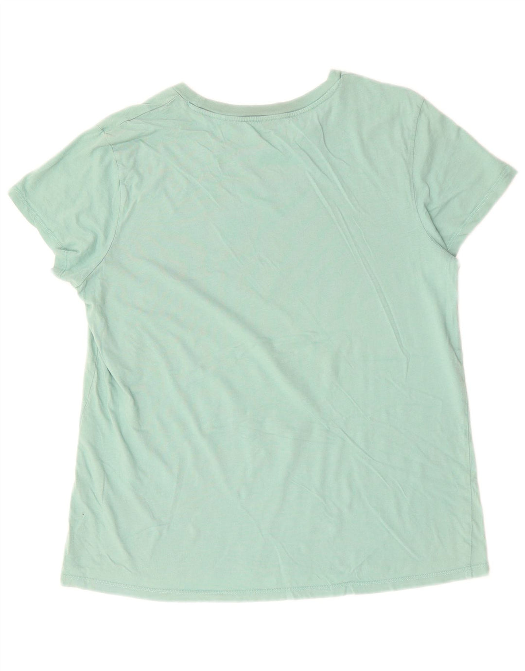 LEVI'S Camiseta gráfica para mujer Top UK 46 Grande Algodón turquesa