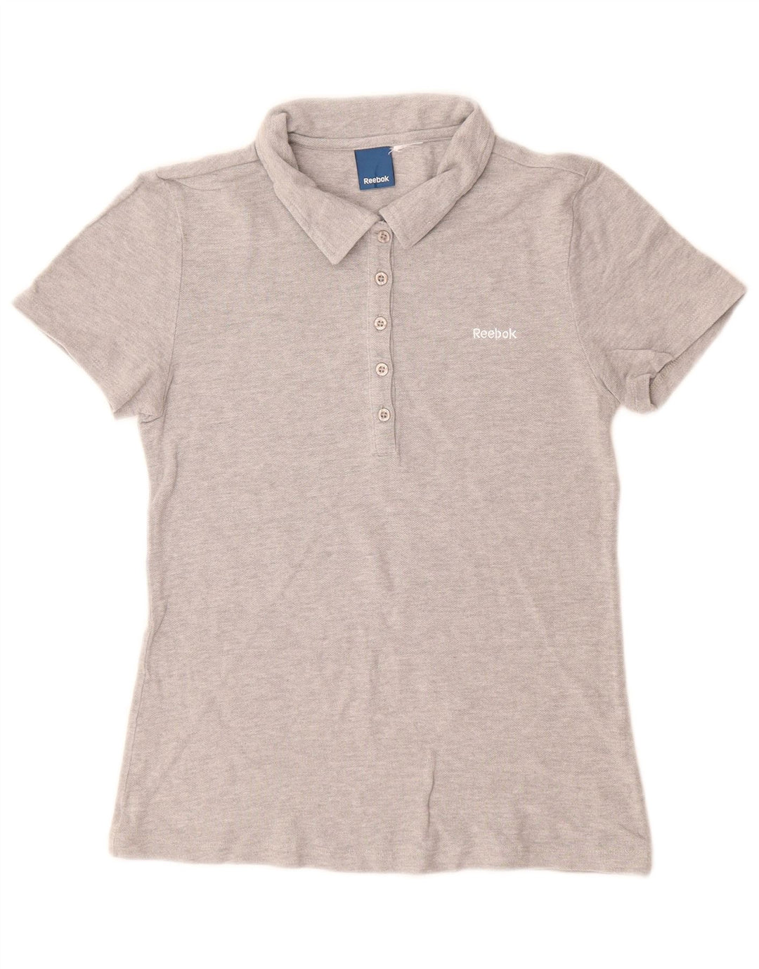 REEBOK Polo para mujer UK 8 Small Gris