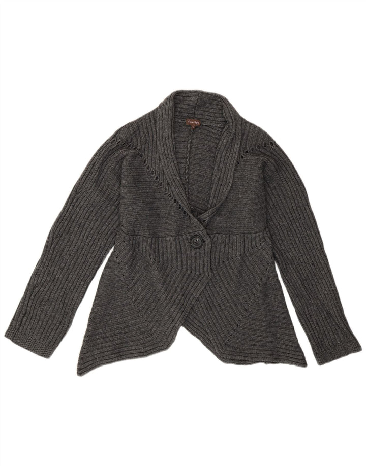Suéter tipo cárdigan para mujer Phase Eight UK 46 Viscosa gris grande