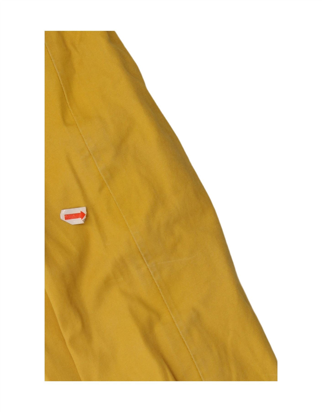 JOULES Chaqueta impermeable con capucha para mujer UK 8 Small Yellow Cotton