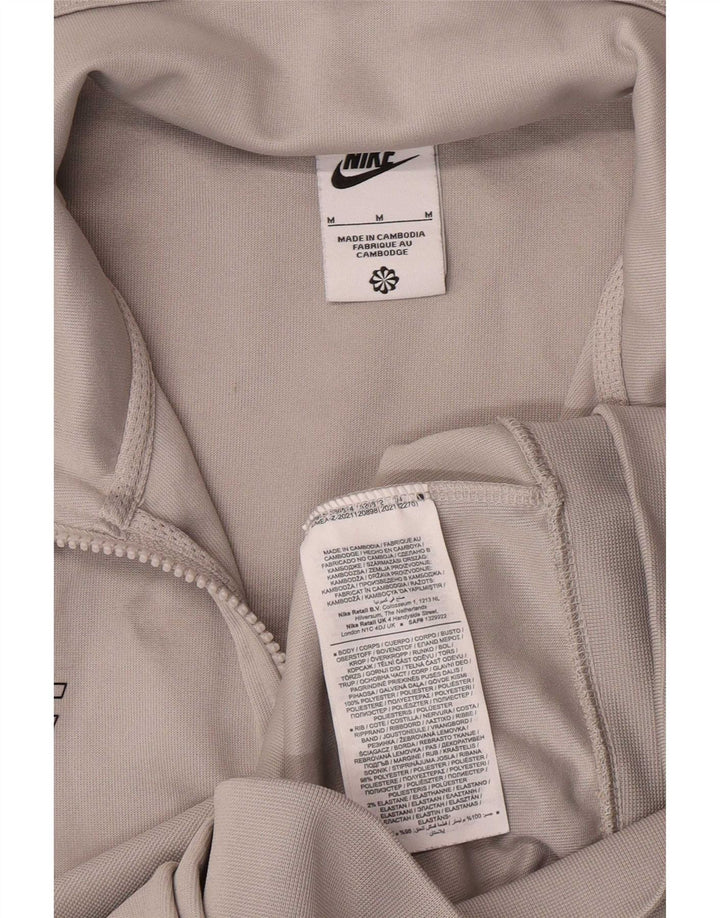 Nike - Chaqueta de chándal para hombre, color gris medio, poliéster color block