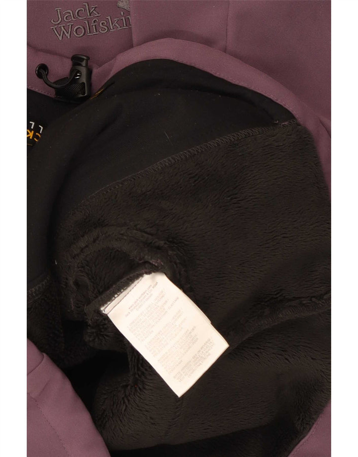Jack Wolfskin Chaqueta cortavientos para mujer UK 8 Small Poliéster morado