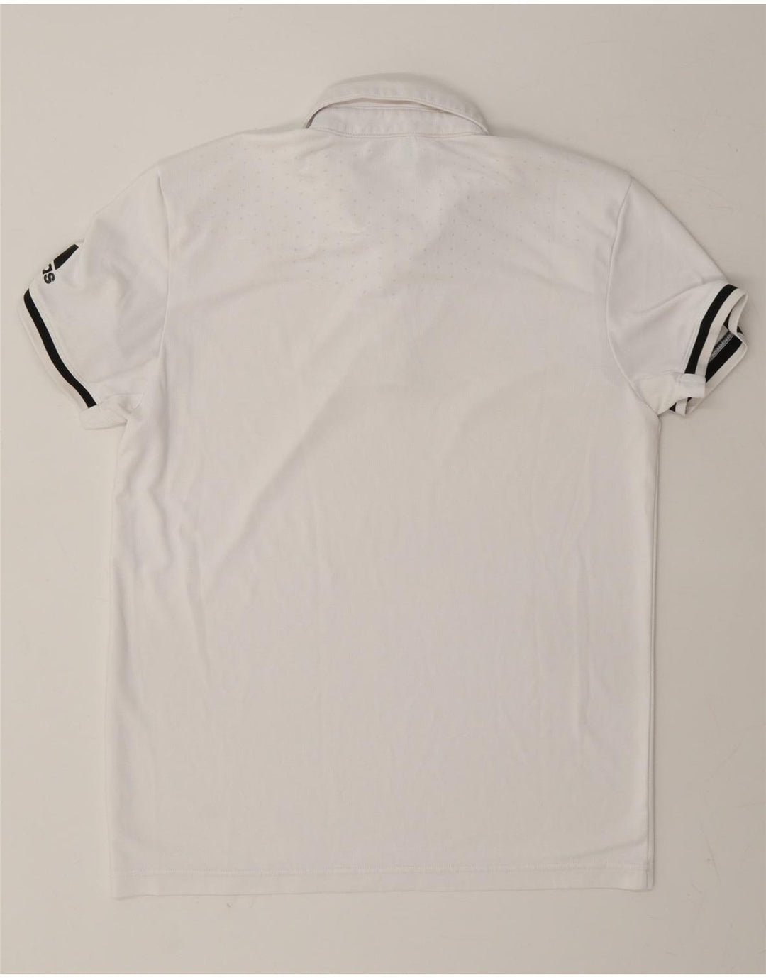 Polo Adidas Hombre Pequeño Poliéster Blanco