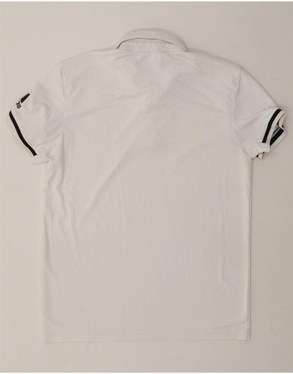 Polo Adidas Hombre Pequeño Poliéster Blanco