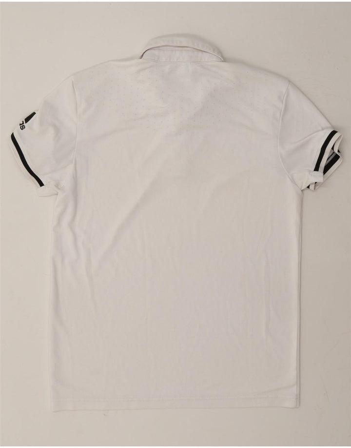 Polo Adidas Hombre Pequeño Poliéster Blanco