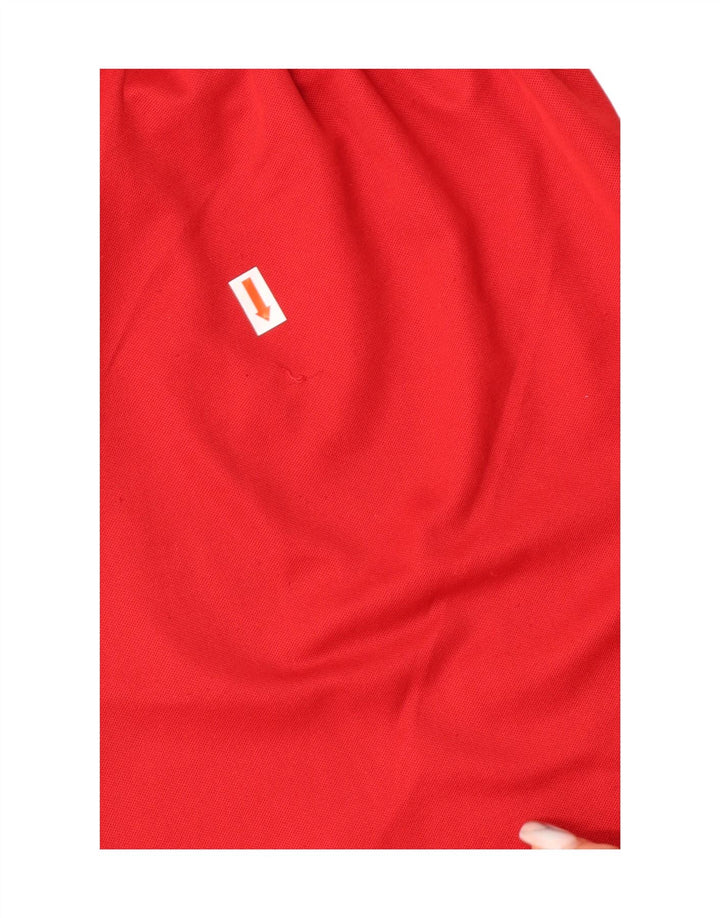 ADIDAS Mens Sport Shorts Small Red Polyester Vintage Adidas and Second-Hand Adidas from Messina Hembry 