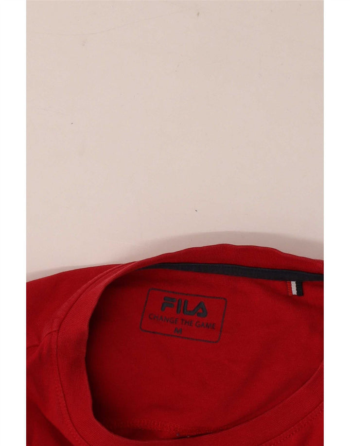 Fila Camiseta gráfica para hombre Top Medium multicolor Colourblock