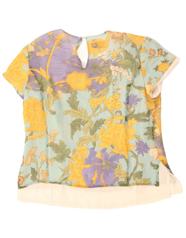 MARTINELLI Blusa para Mujer Top UK 40 Mediano Multicolor Floral