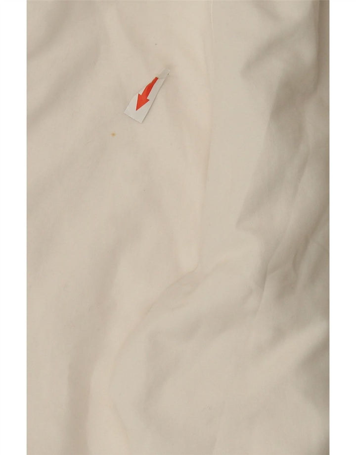 Puma Bermudas deportivas para hombre, pantalones cortos deportivos de poliéster blanco mediano