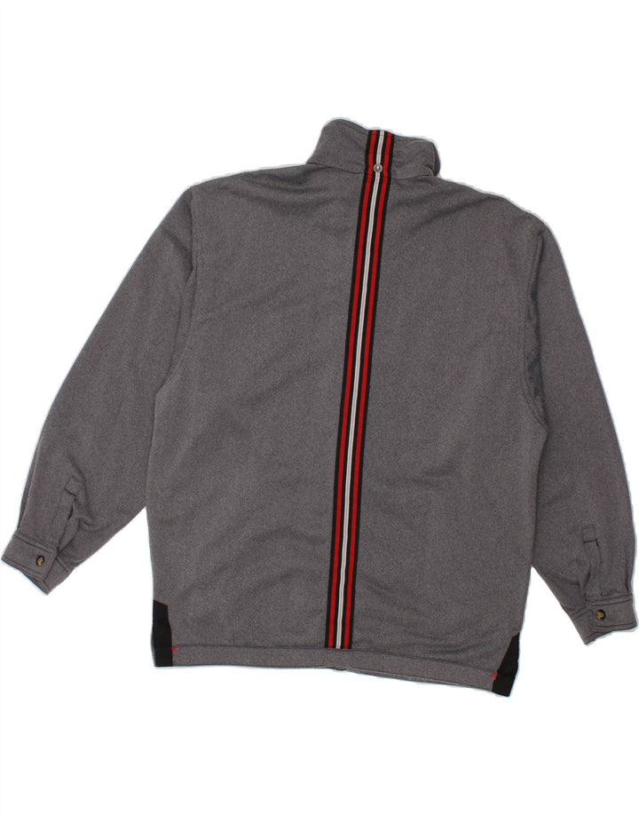 LOTTO Mens Tracksuit Top Jacket UK 36/38 Small Grey Polyester Vintage Lotto and Second-Hand Lotto from Messina Hembry 