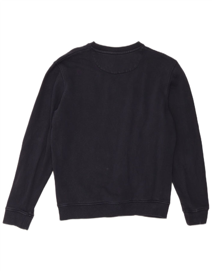 Lyle & Scott Hombre Sudadera Jumper Small Azul Marino Algodón