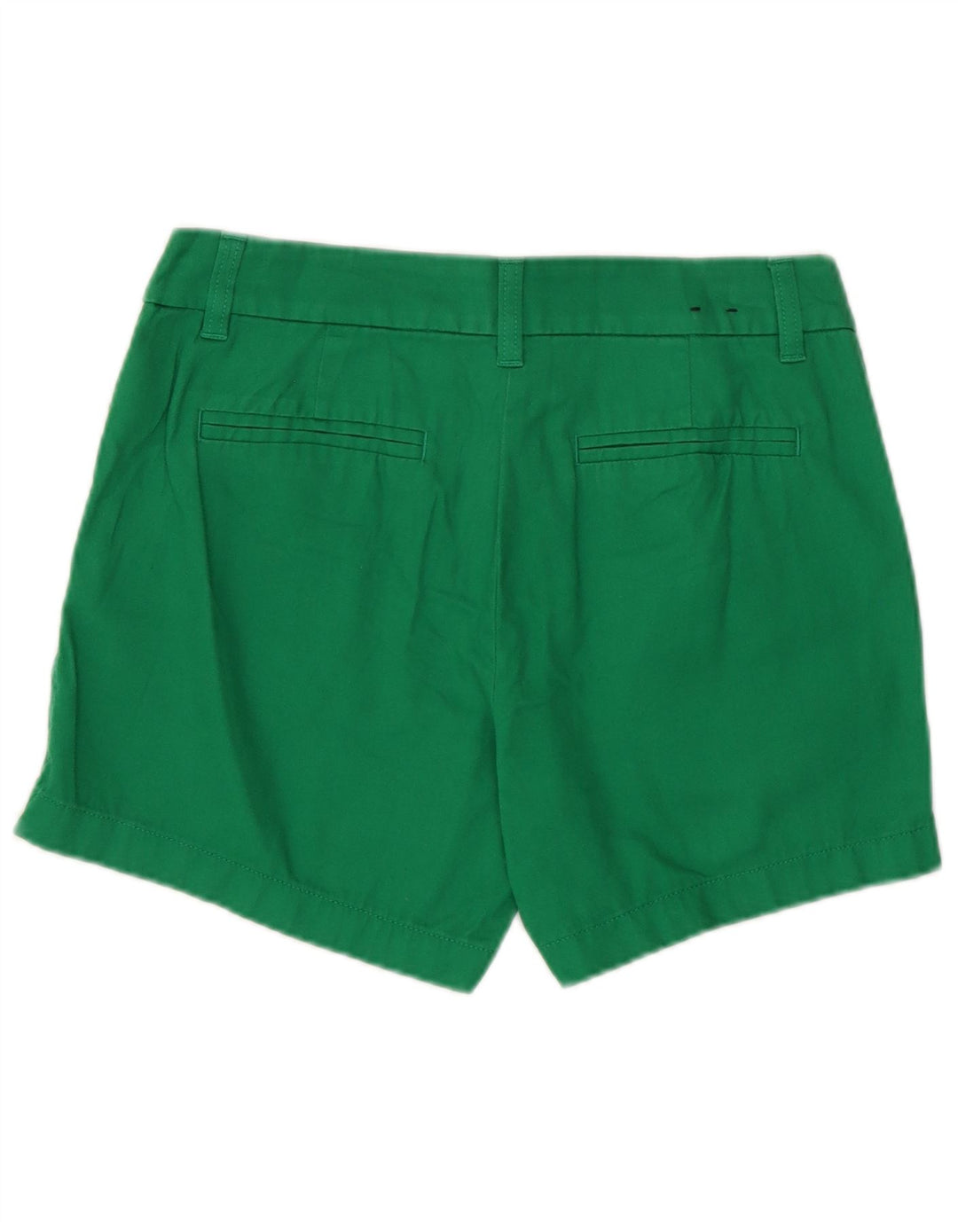 J. CREW Pantalones cortos chinos para mujer US 2 XS W28 Algodón verde