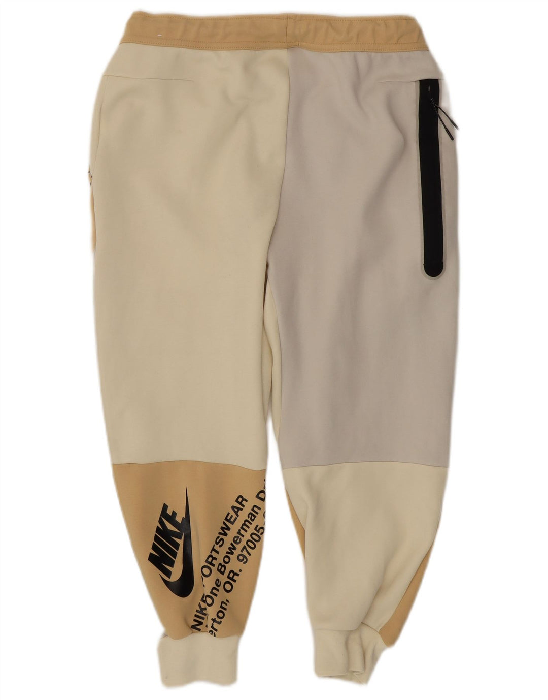 Nike Pantalones De Chándal Capri Gráficos Joggers Beige Medio Colorblock