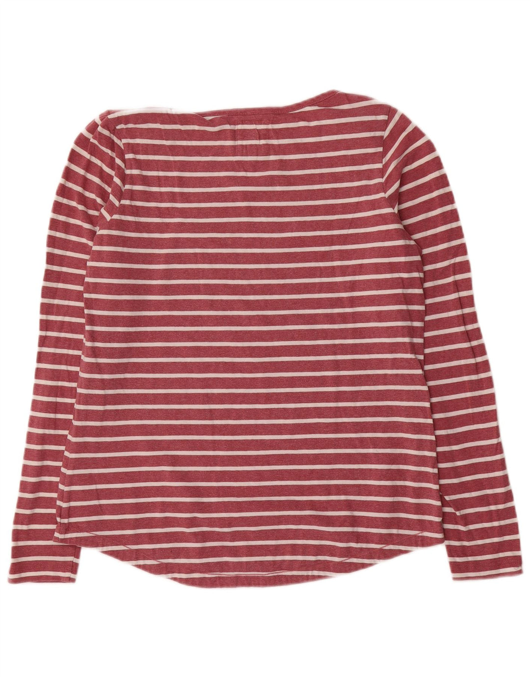 Camiseta de manga larga para mujer Fat Face UK 40 Small Pink Stripes