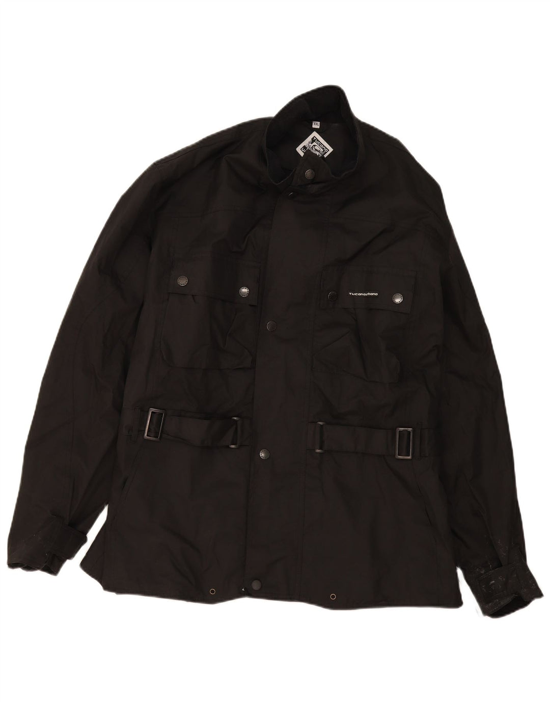 Tucano Urbano Chaqueta utilitaria para hombre UK 44 2XL Poliéster negro