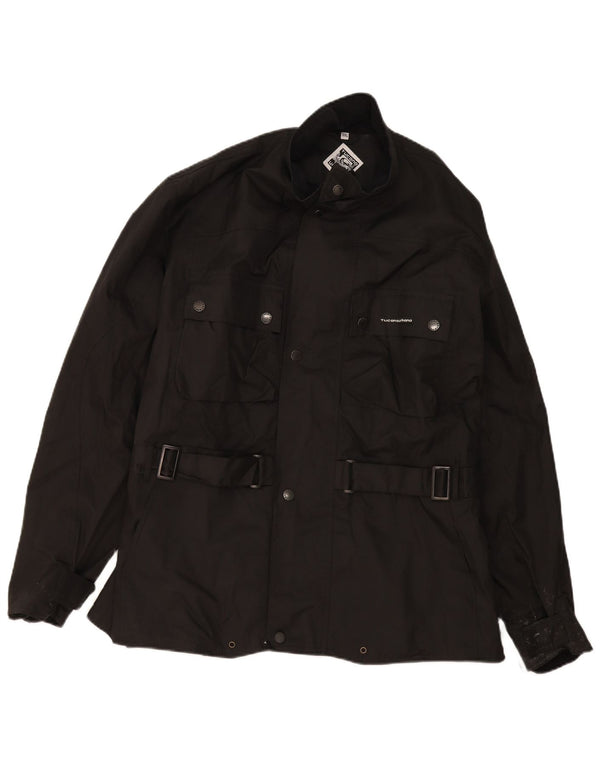 Tucano Urbano Chaqueta utilitaria para hombre UK 44 2XL Poliéster negro