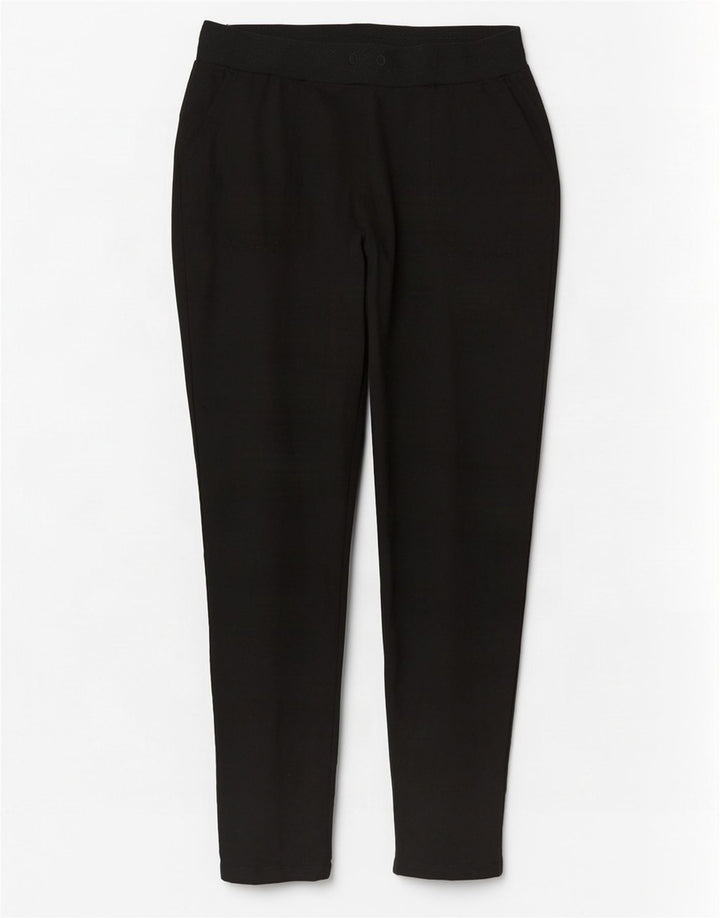 Pantalones de chándal para mujer Izod UK 44 Mediano Negro Poliéster